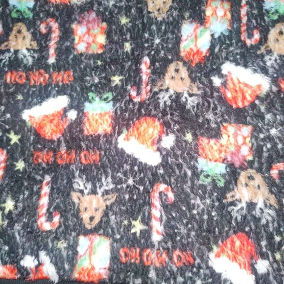 Super Soft Fully Fleece-Lined Christmas Reindeer Sweatshirt - Juniors Medium - Picture 2 of 7